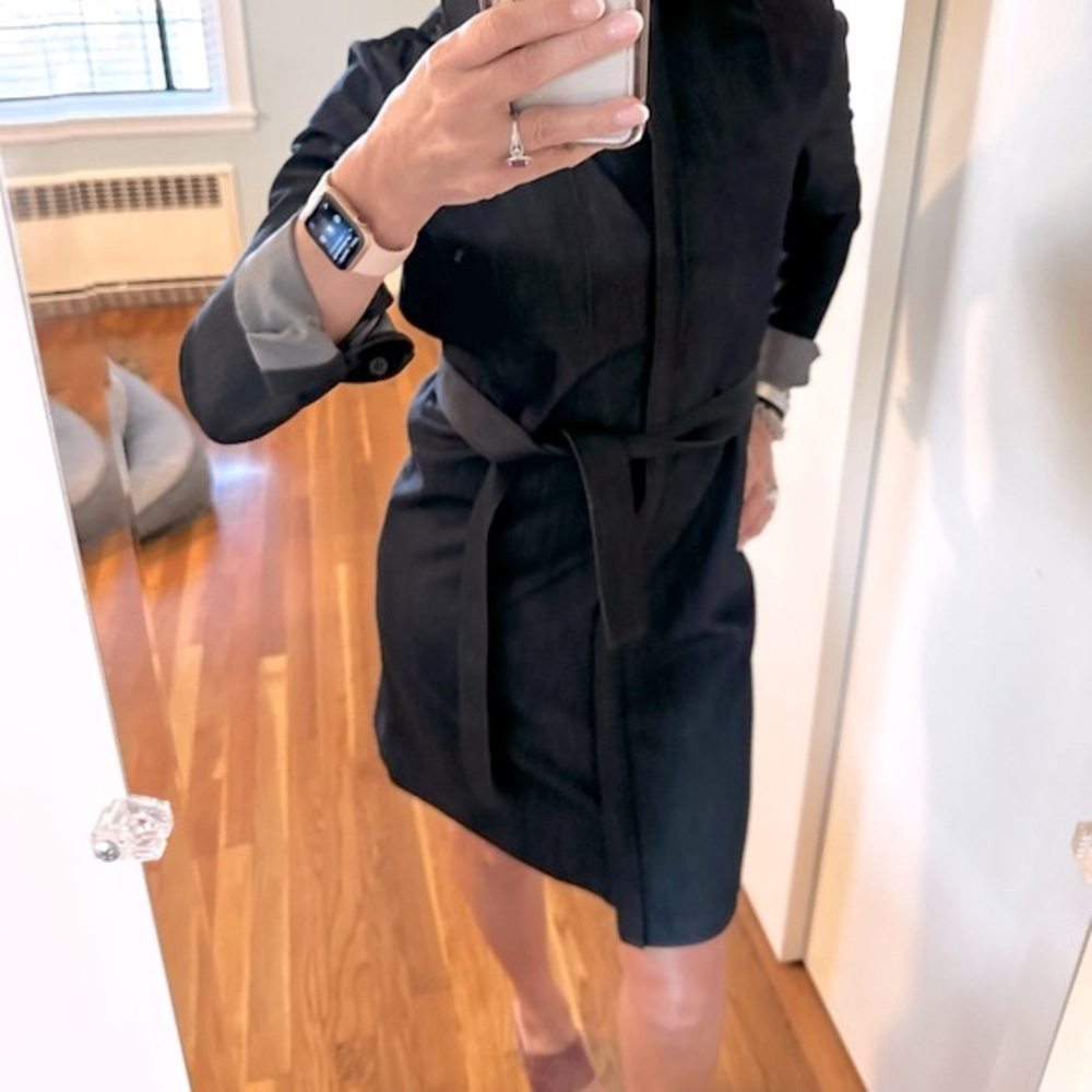 Tahari Dark wash Denim Dress - Picture 3 of 13